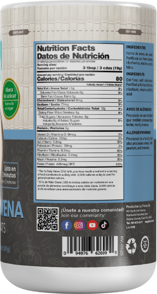 Crema de Avena