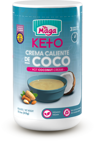 Crema Caliente de Coco Keto