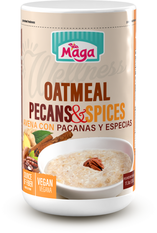 Avena Maga Wellness con Pecans